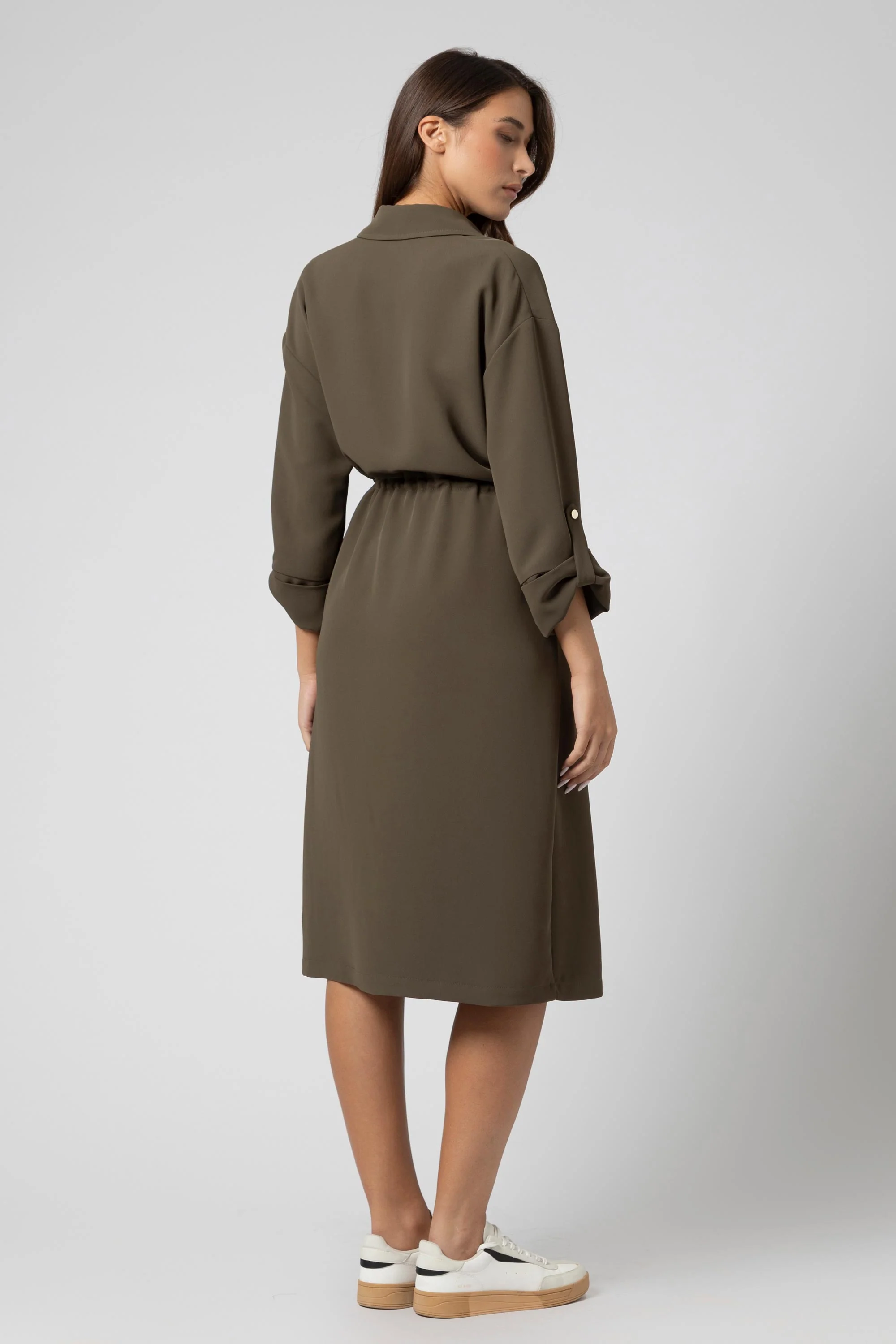 Abito camicia con coulisse - Abito TRACEYX - Image 4