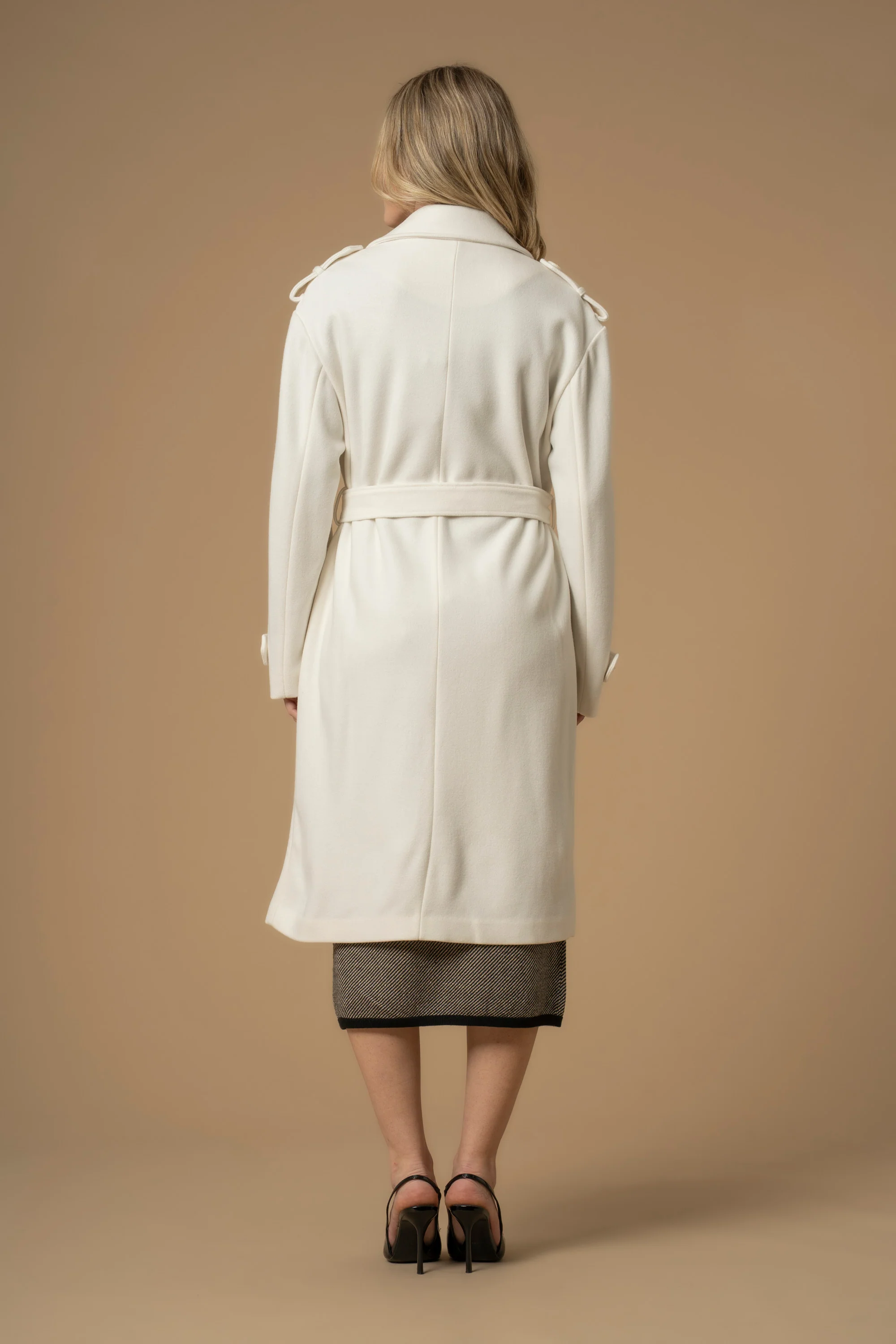 Cappotto lungo stile trench - Cappotto Kilinia - Image 3
