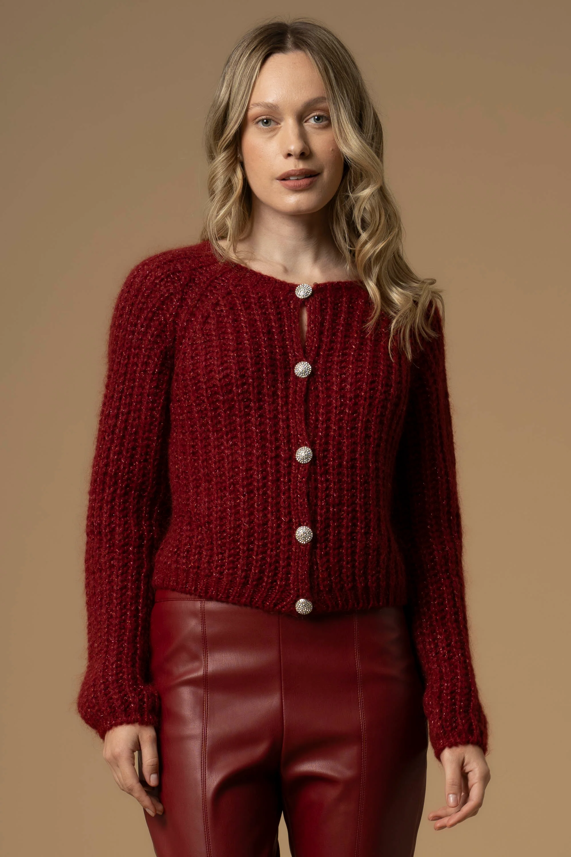 Maglia con bottoni e filo lurex - Maglia M/L Ave - Image 6