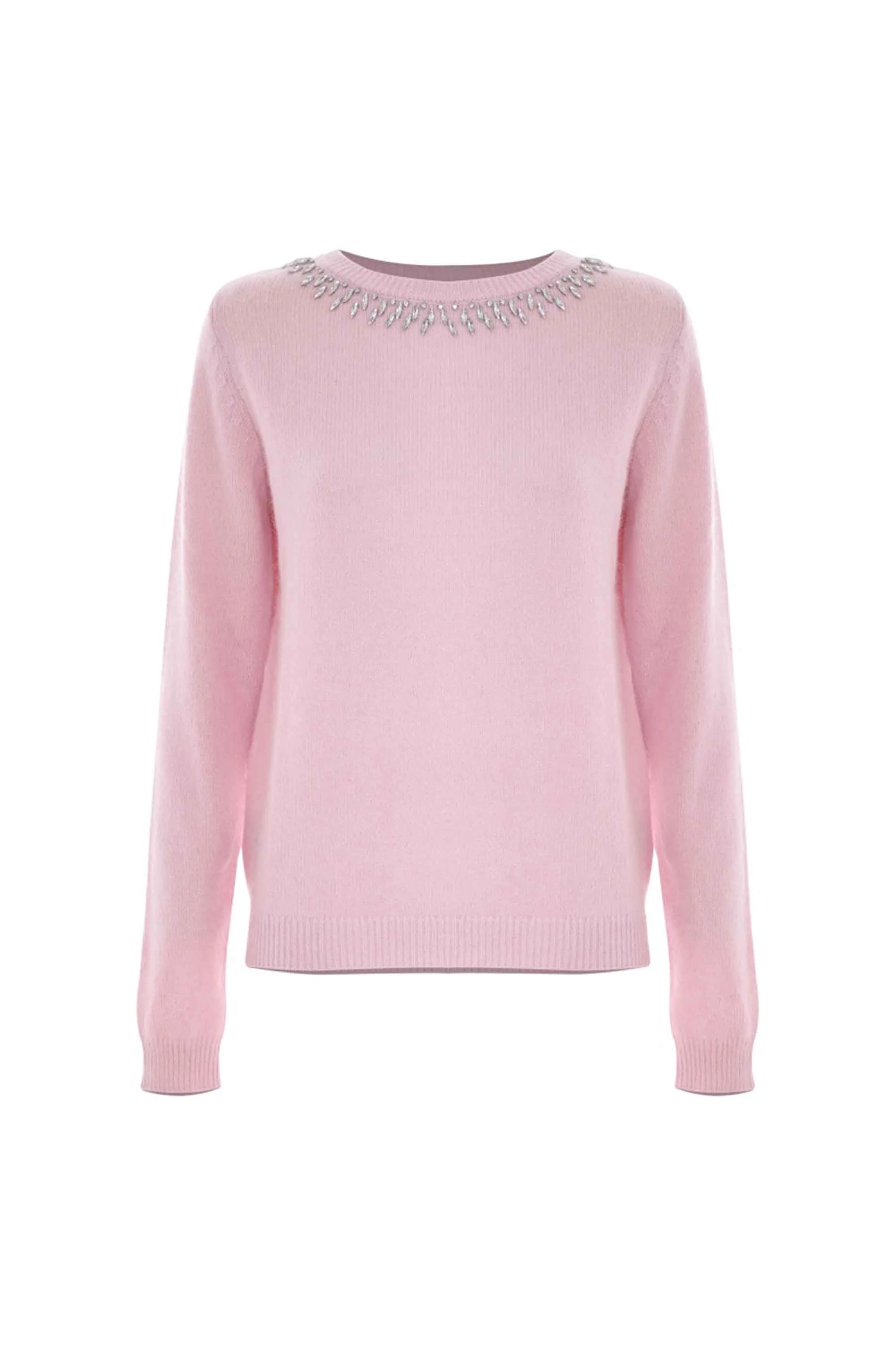 Maglia con collier in pietre - Maglia M/L Con Applicazione Baylees - Image 5