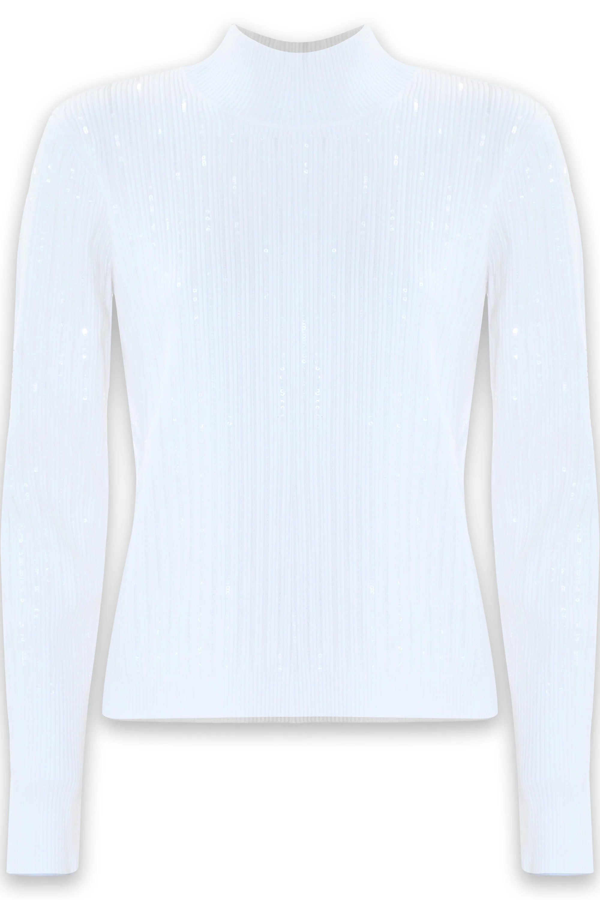 Maglia crop a collo alto con strass - Maglia M/L Clizio - Image 7